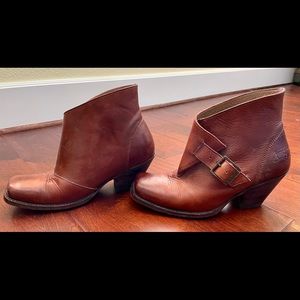 John Fluevog Cuban heeled ankle boots